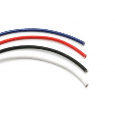 Conductor rezistent la temperaturi inalte cu protectie din fibra de sticla 2.5mm² -60°C +200°C albastru #1628021